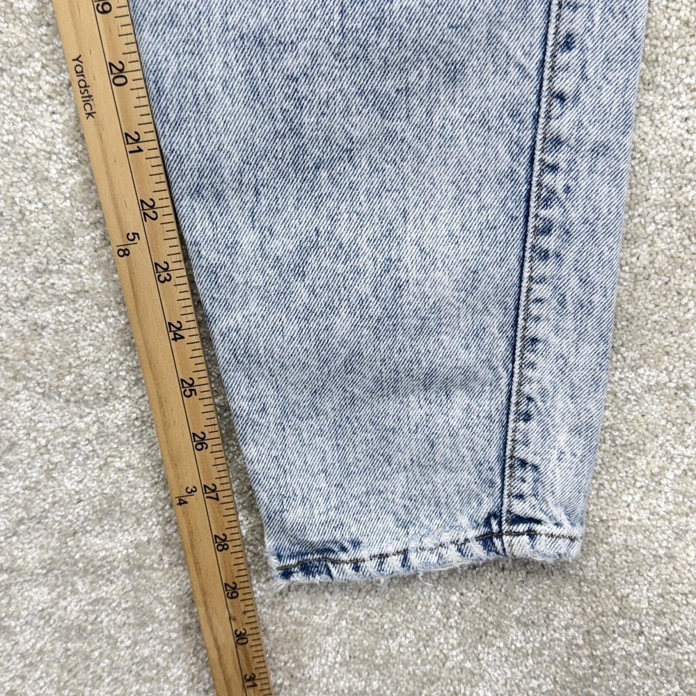 Vintage Sasson Modern Basics Jeans‎ Womens 12 Blue Acid Wash High Rise Mom 90s - Picture 13 of 15